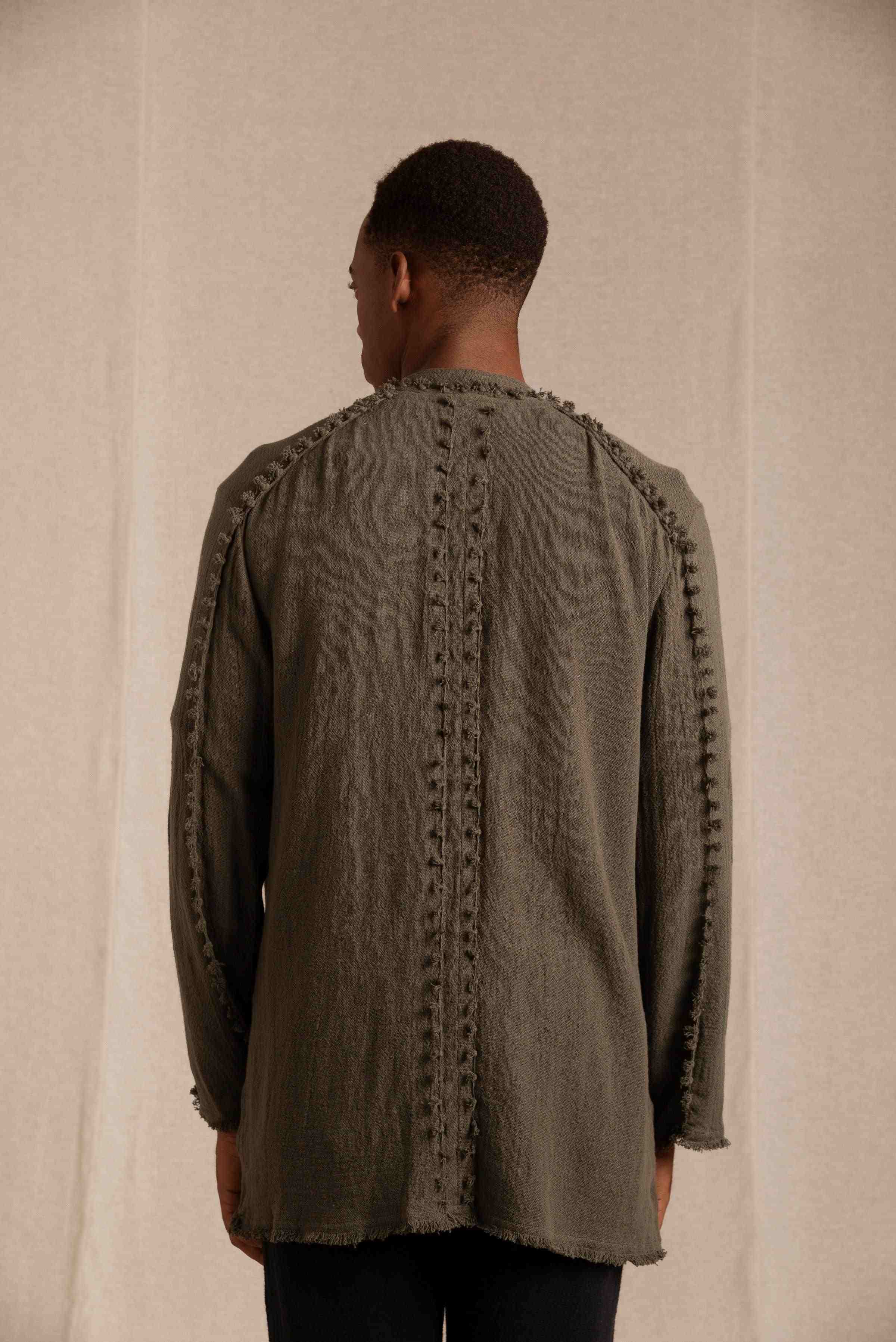 Chuum Vest Cotton Jute - Slate Black