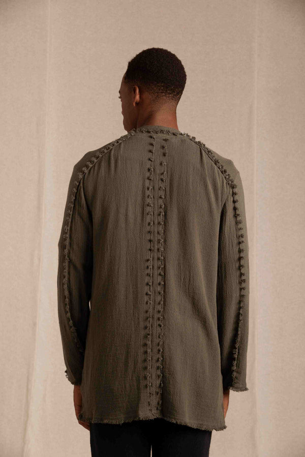 Chuum Vest Cotton Jute - Slate Black