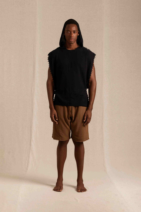 Hades Shirt Cotton Jute - Black