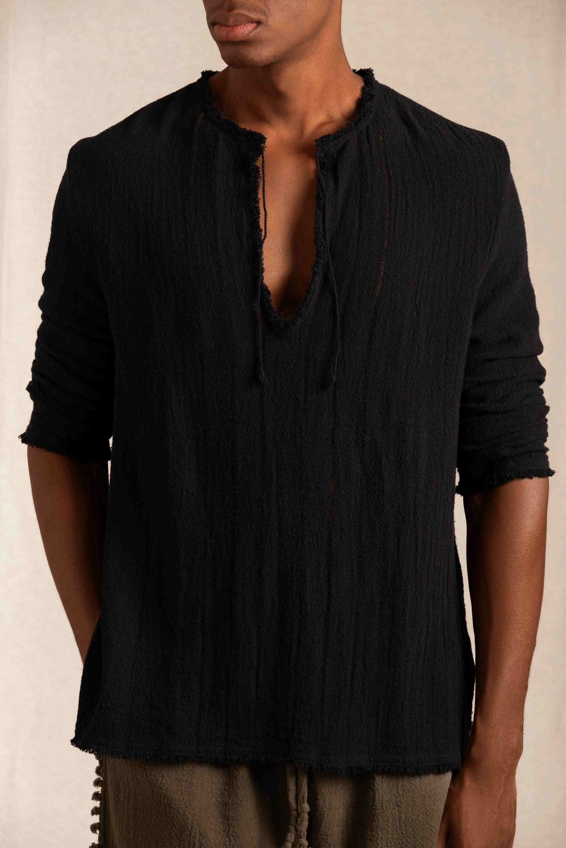 HUBIKU SHIRT - BLACK