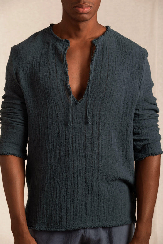 HUBIKU SHIRT - HUNTER GREEN