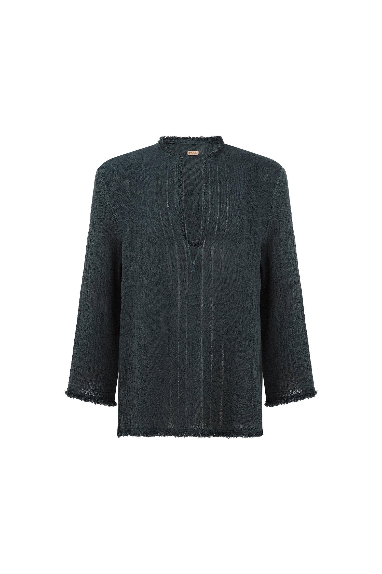 HUBIKU SHIRT - HUNTER GREEN Product Image