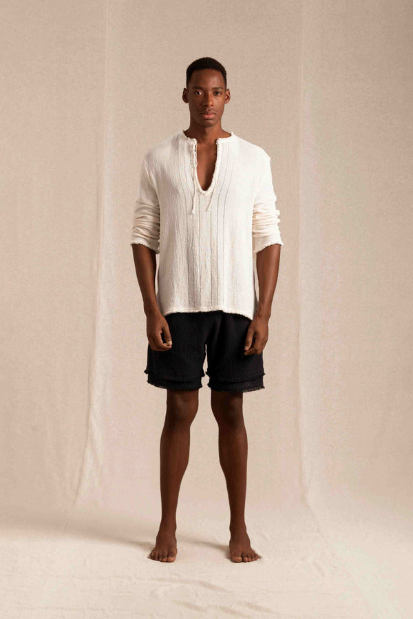 Hubiku Shirt Cotton Jute - Natural