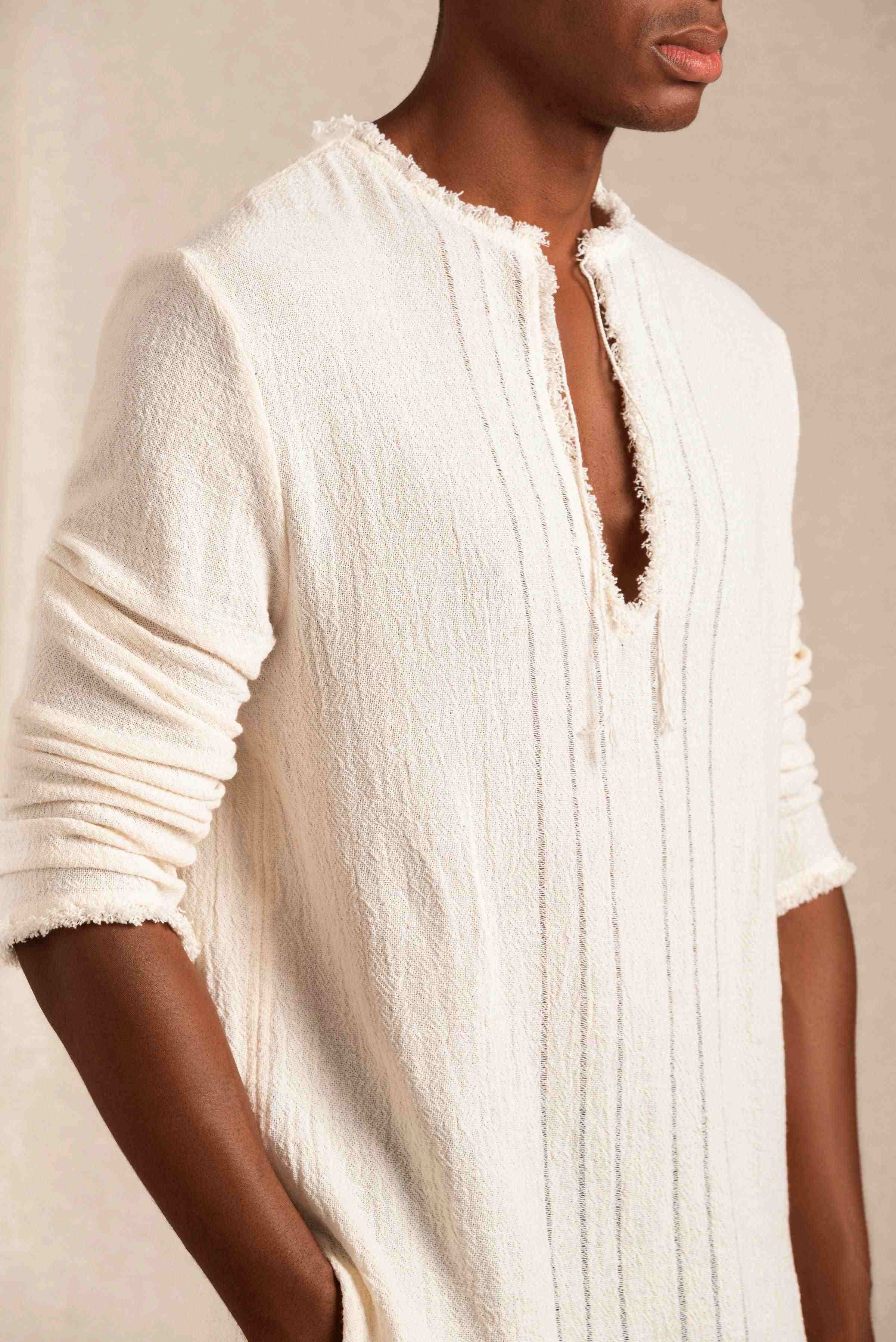 Hubiku Shirt Cotton Jute - Natural