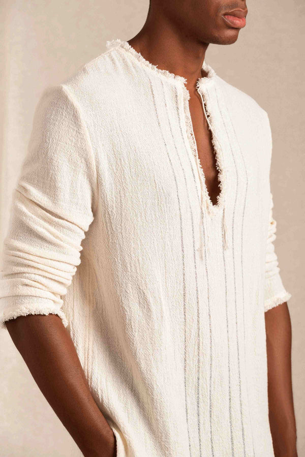 Hubiku Shirt Cotton Jute - Natural