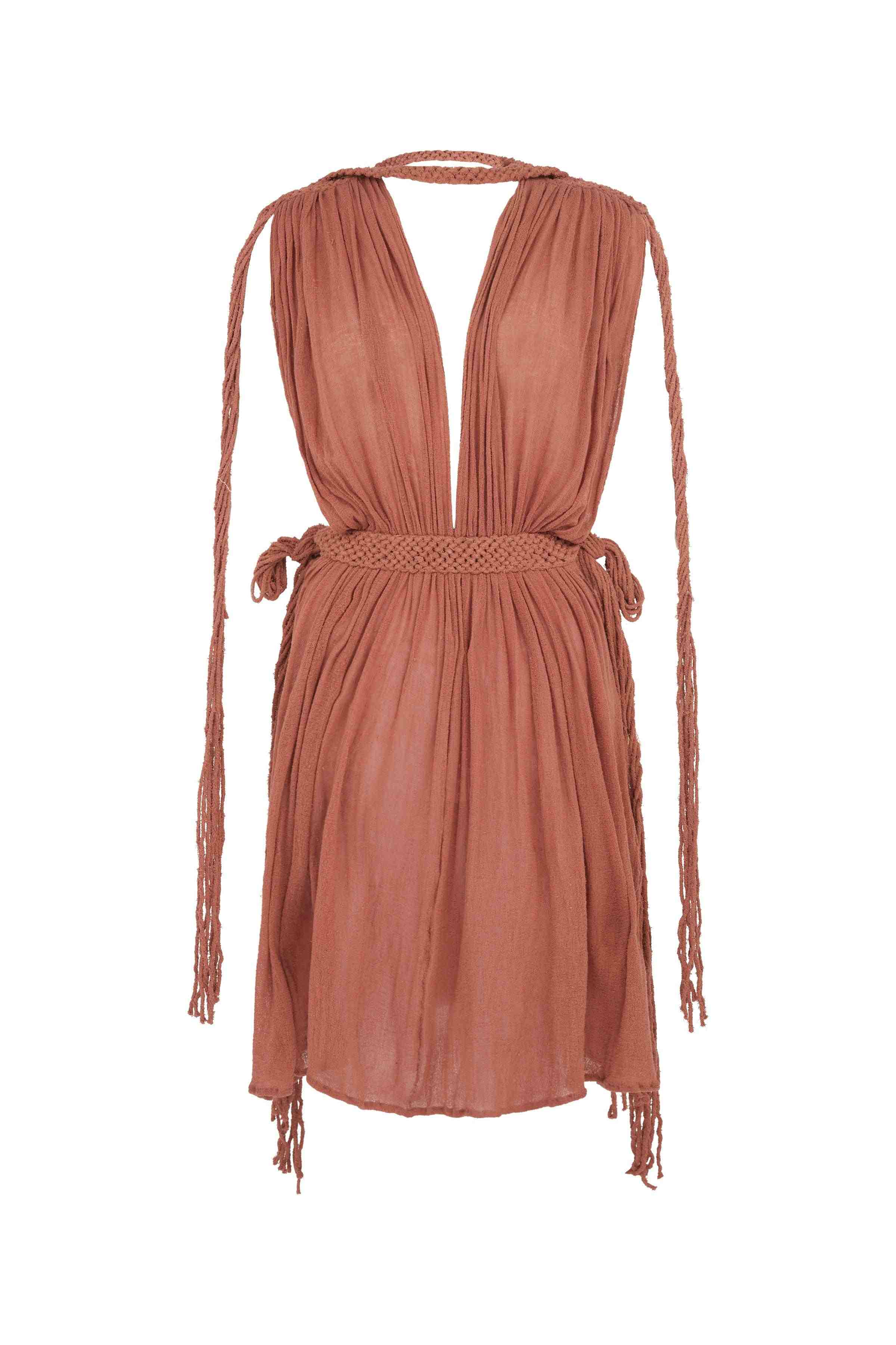 JOCHOL DRESS - DESERT ROSE