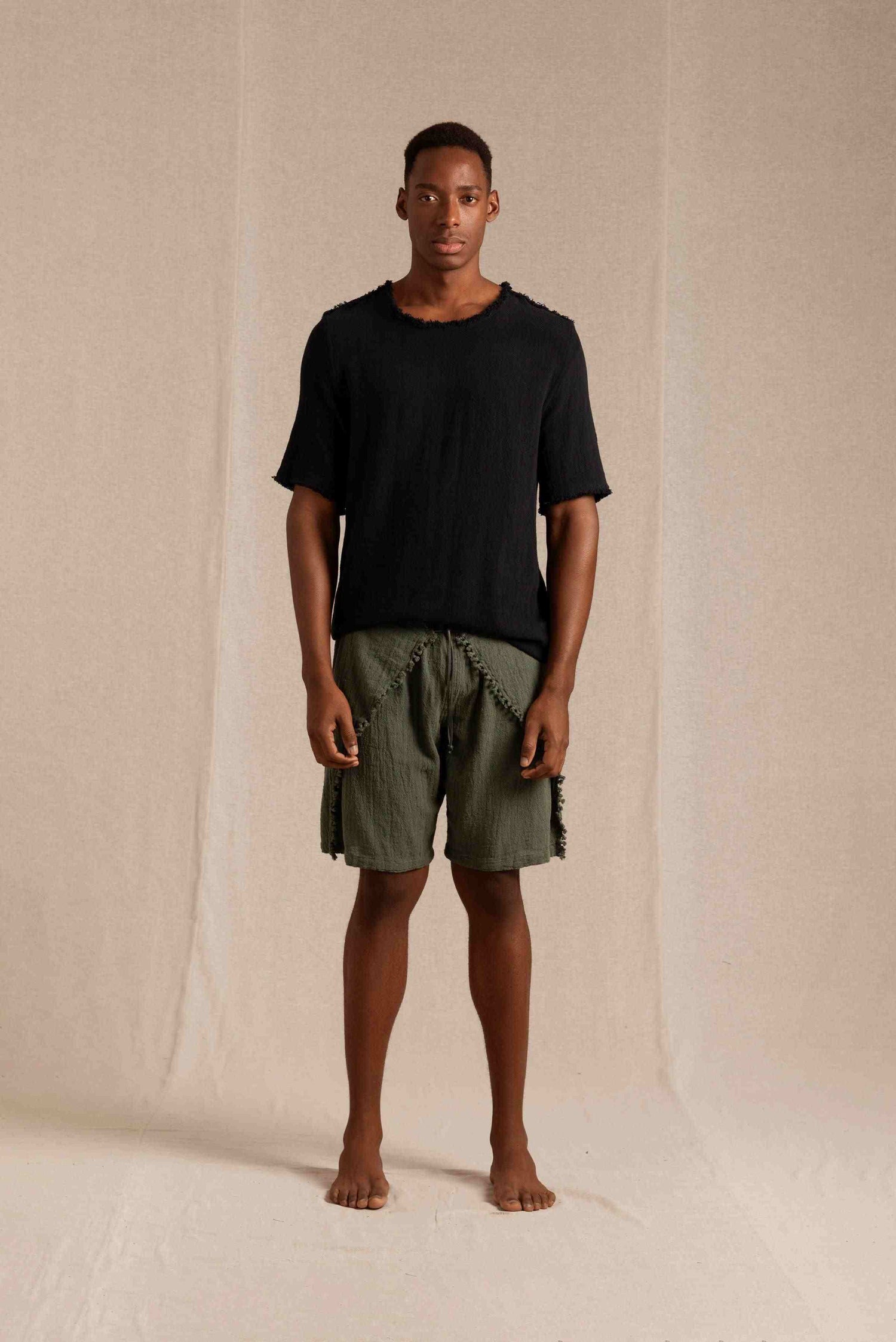 XOLOC KNOTS SHORTS - VOLCANIC GREY Product Image