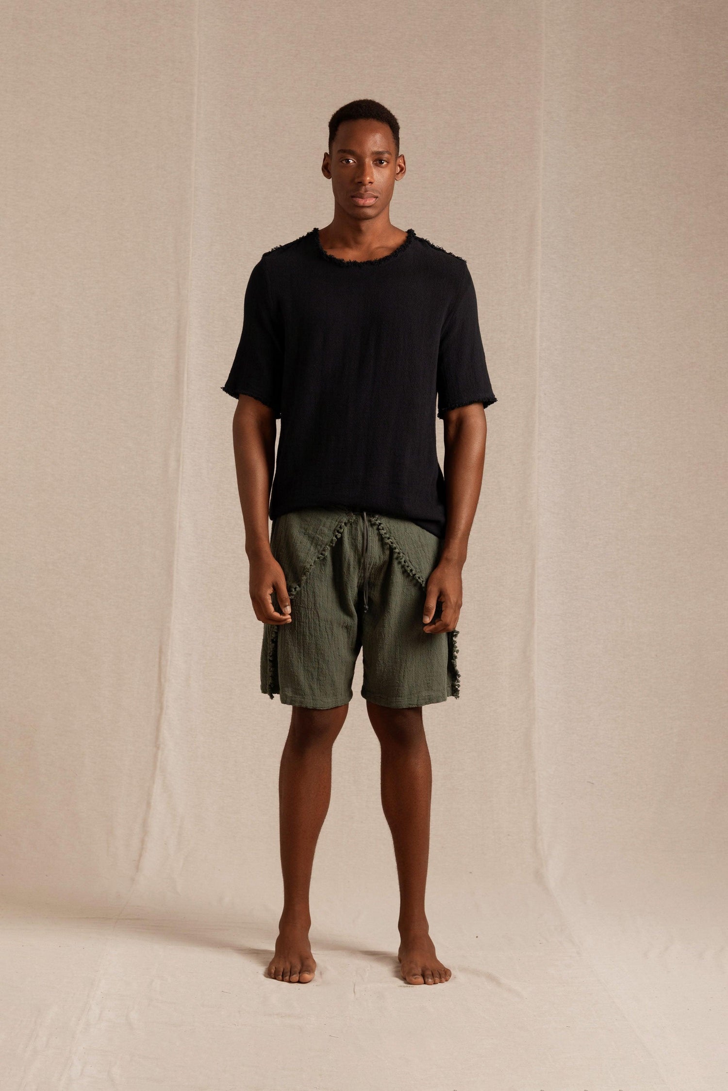 KIMON SHIRT - BLACK Hover Image