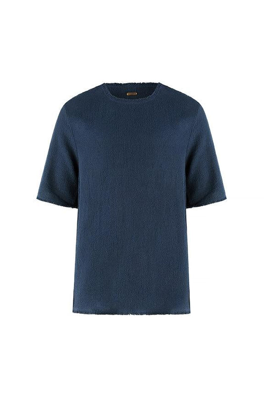 KIMON SHIRT - NAVY BLUE