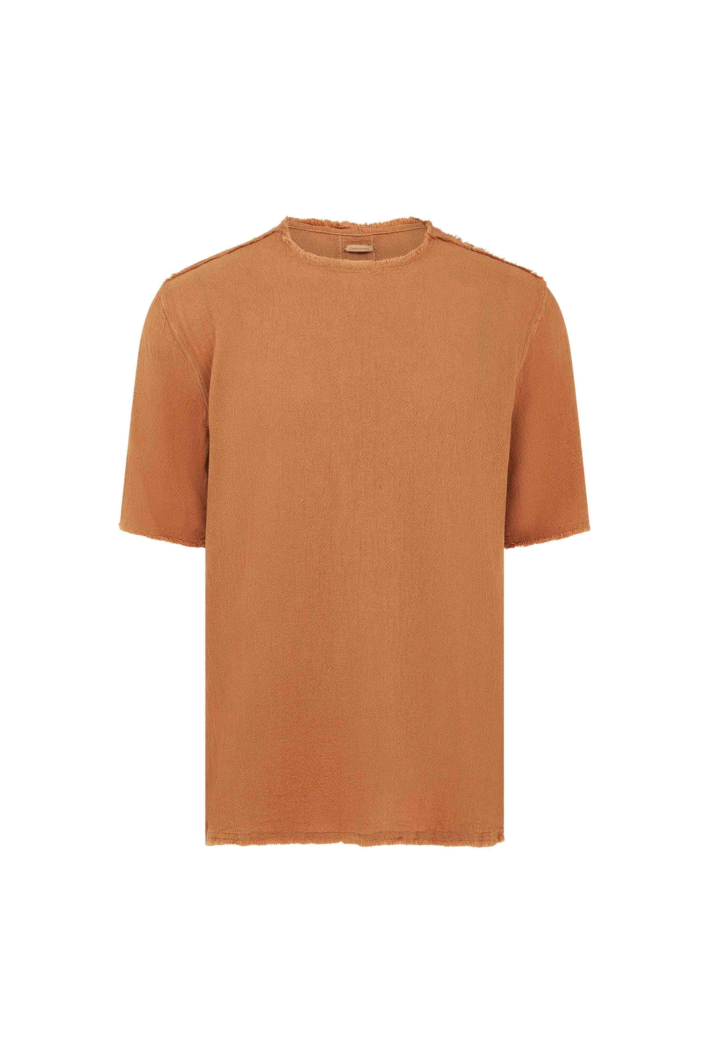 KIMON SHIRT - TOBACCO