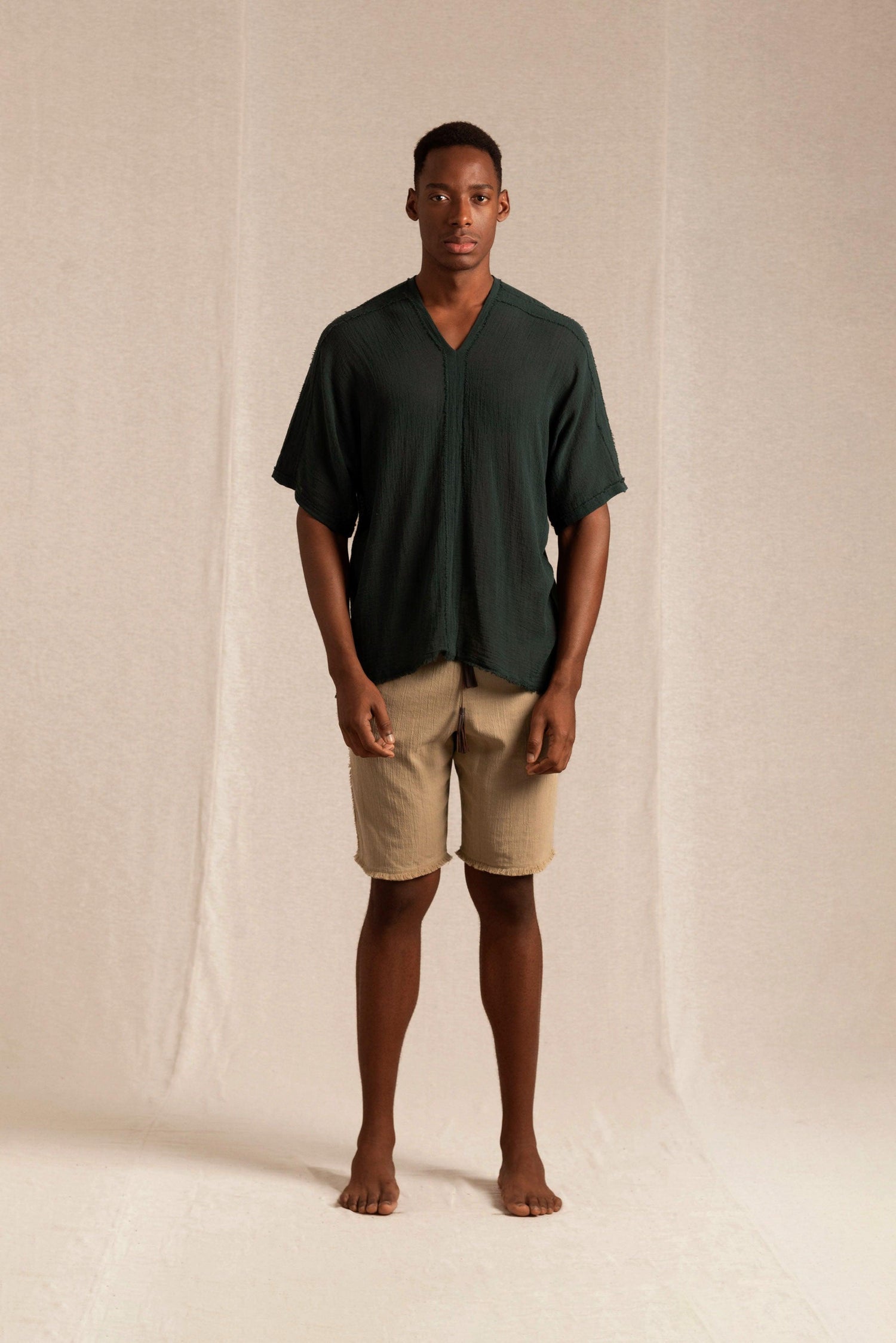 MAKULAN SHIRT - HUNTER GREEN Hover Image