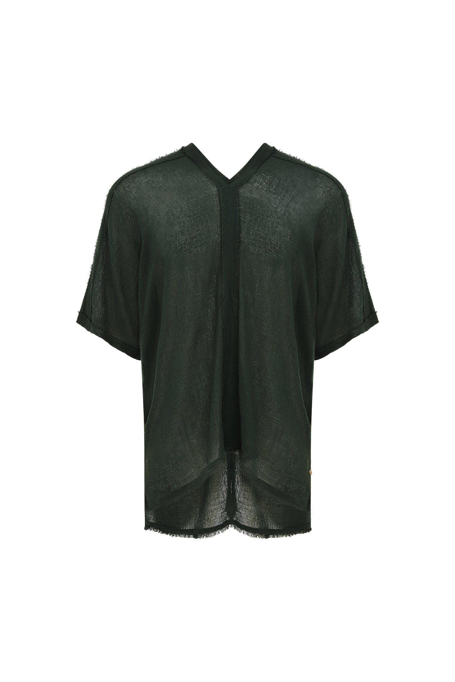 MAKULAN SHIRT - HUNTER GREEN Product Image
