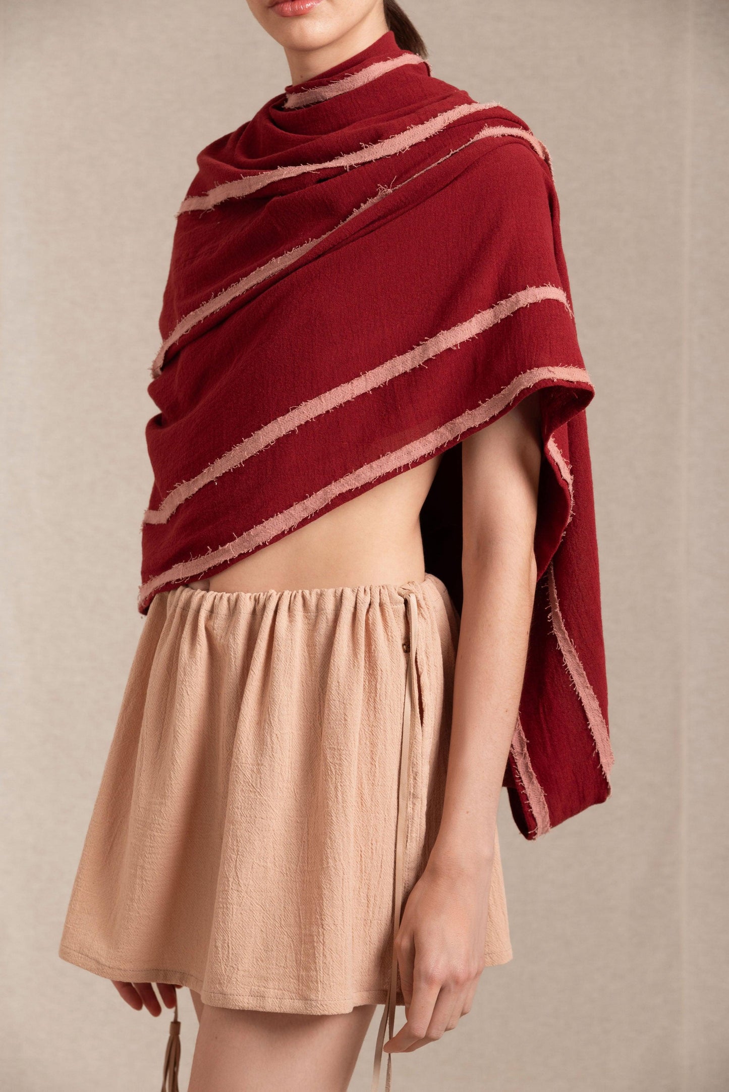 NICTEEL SKIRT - ANTIQUE ROSE