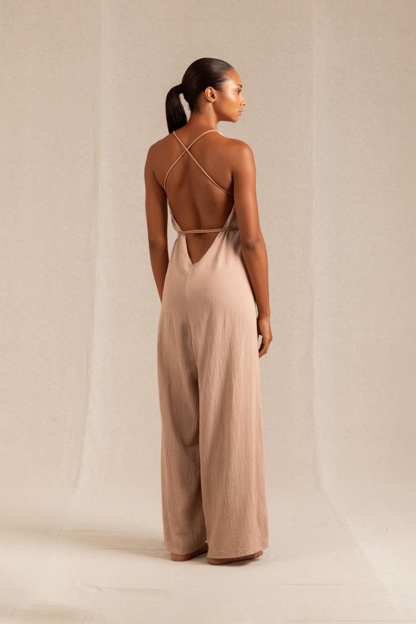 PAKKUN JUMPSUIT - ANTIQUE ROSE