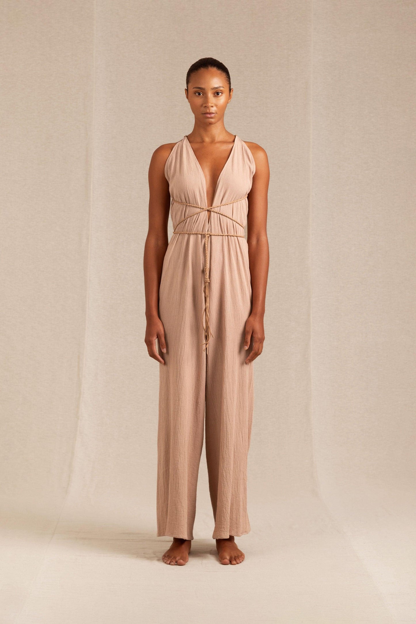 PAKKUN JUMPSUIT - ANTIQUE ROSE