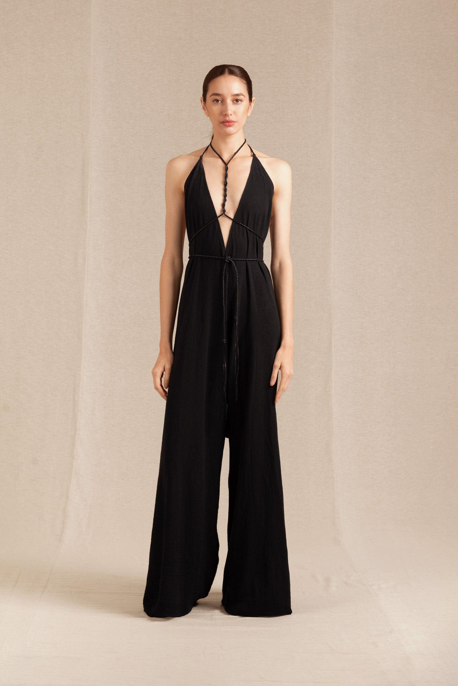 PAKKUN JUMPSUIT - BLACK Hover Image