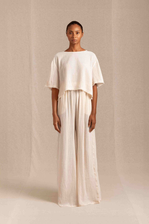 Pani Top Artisanal Cotton - Natural