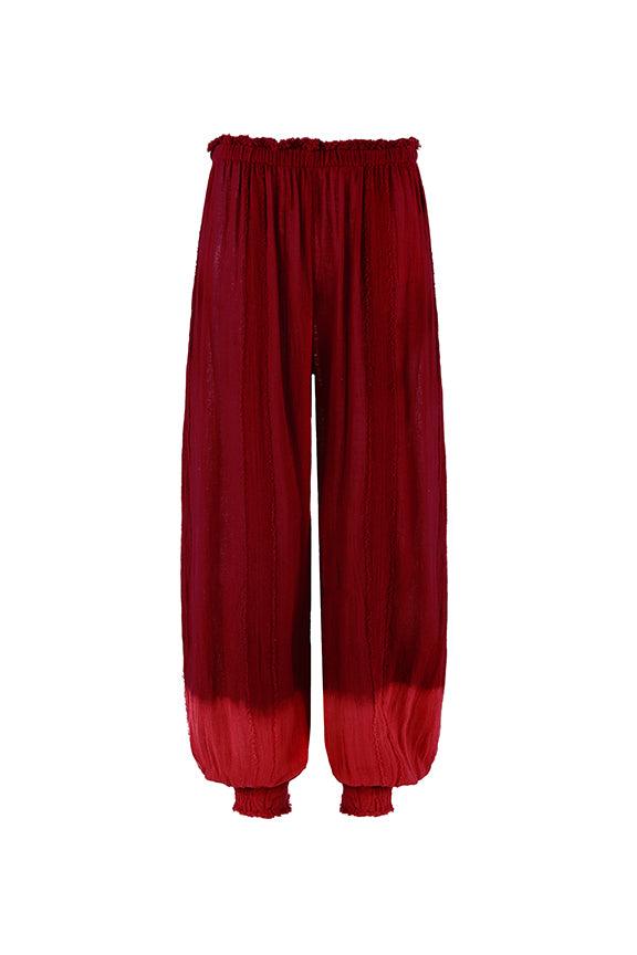 SIBINCHE PANTS - CHERRY TIE DYE