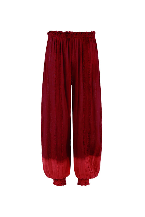 SIBINCHE PANTS - CHERRY TIE DYE