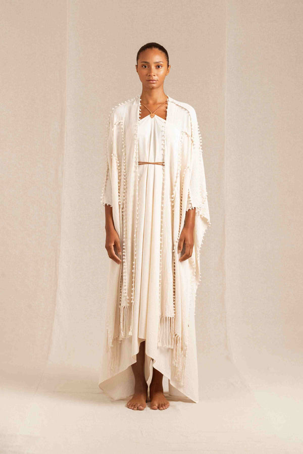 Yalchen Knots Cape Cotton Jute - Natural
