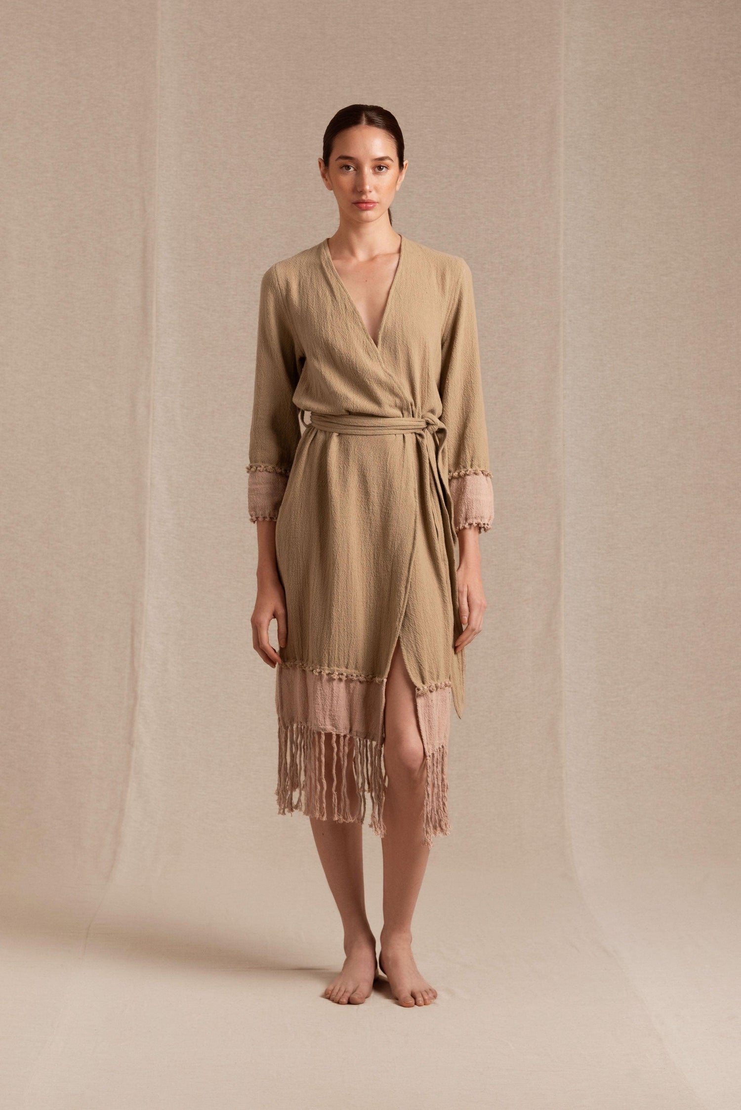 SUHAY COAT - ANTIQUE ROSE / SEPIA TINT Hover Image