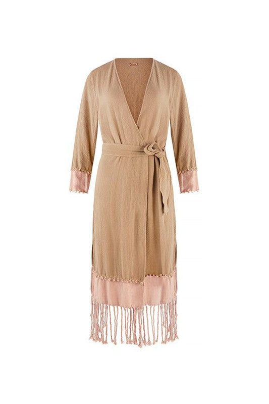 SUHAY COAT - ANTIQUE ROSE / SEPIA TINT