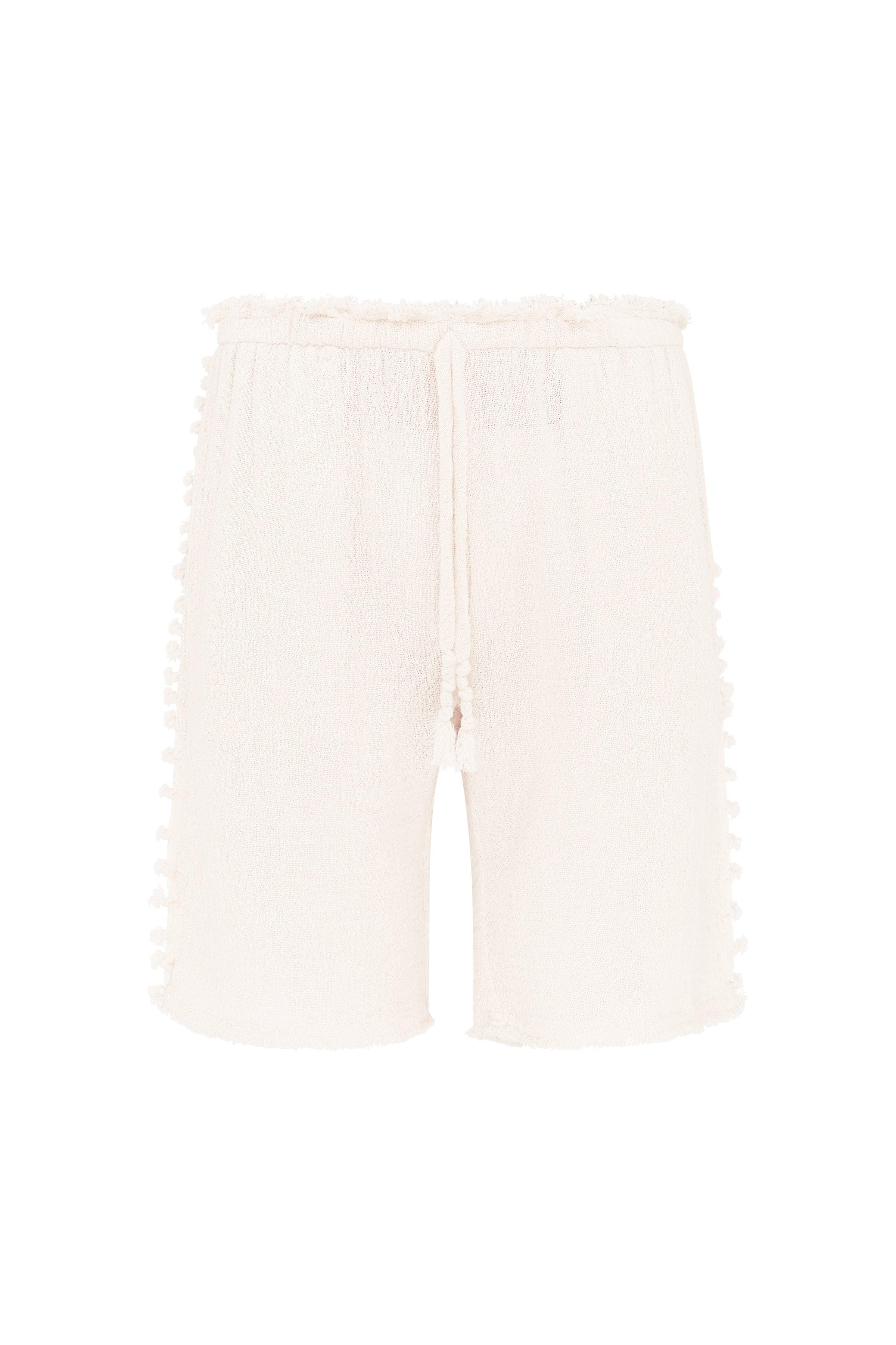 TANKELEM SHORTS - NATURAL