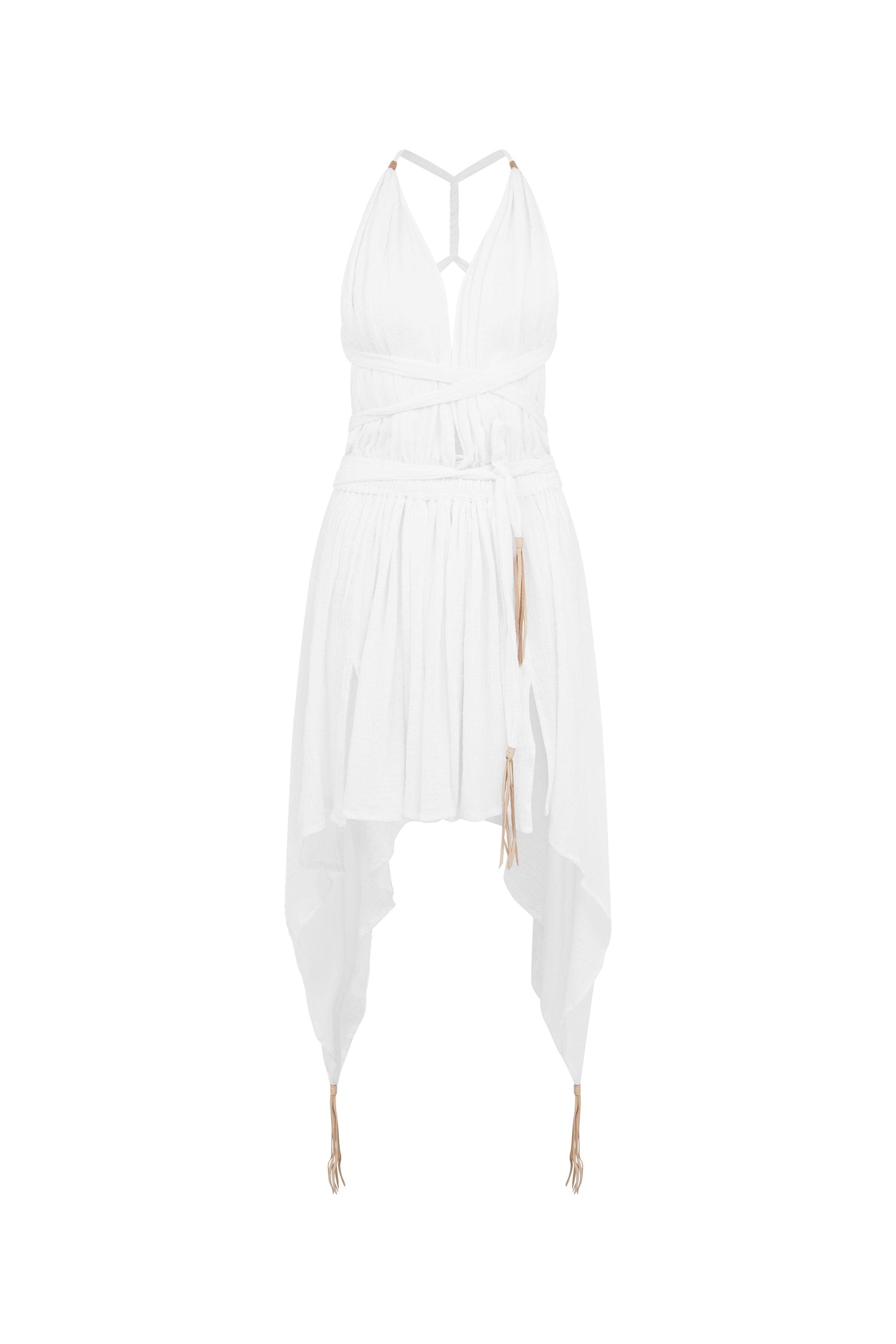 TSIKBAL DRESS - WHITE Product Image