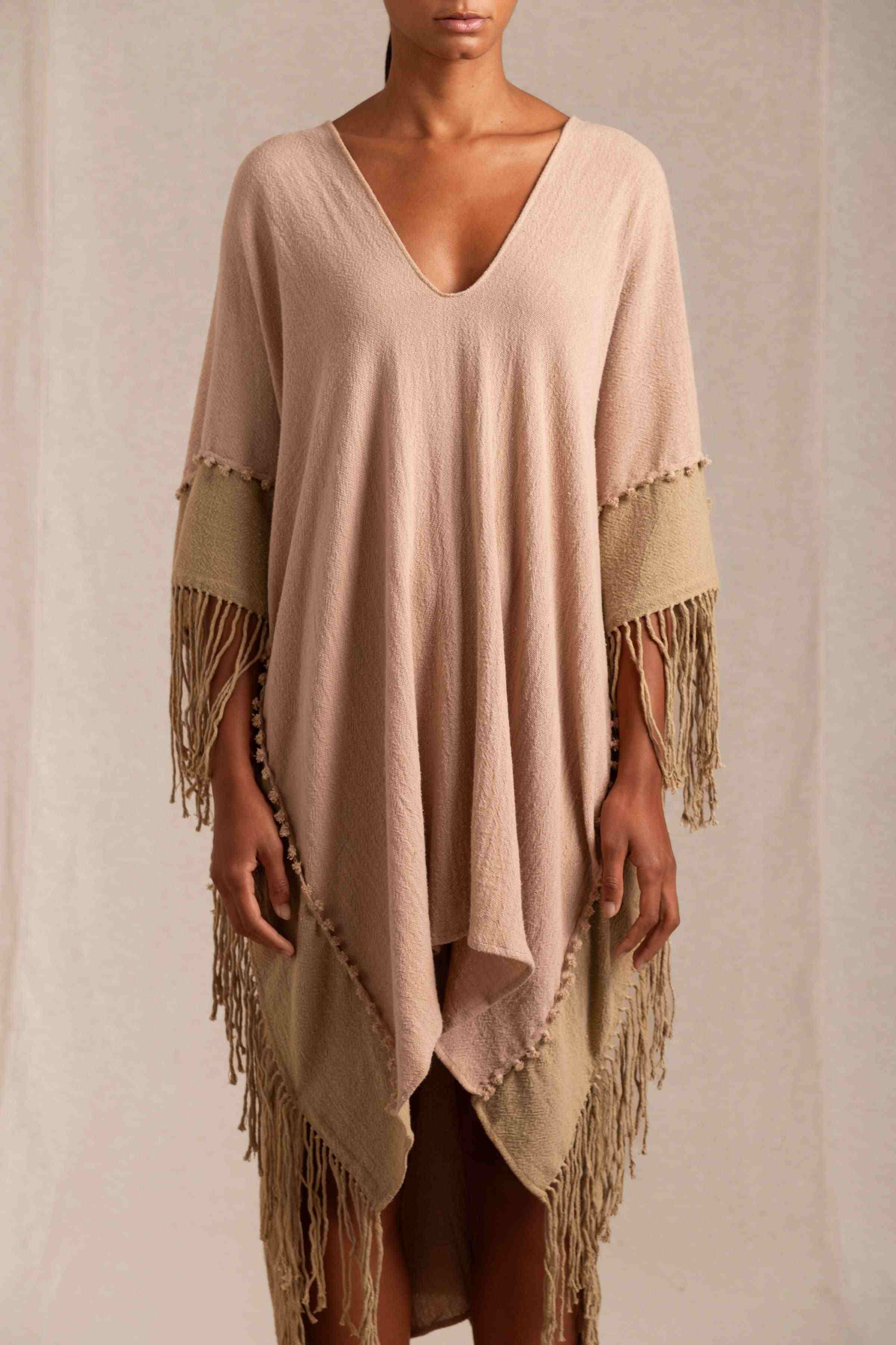 WISA DRESS - ANTIQUE ROSE / SEPIA TINT