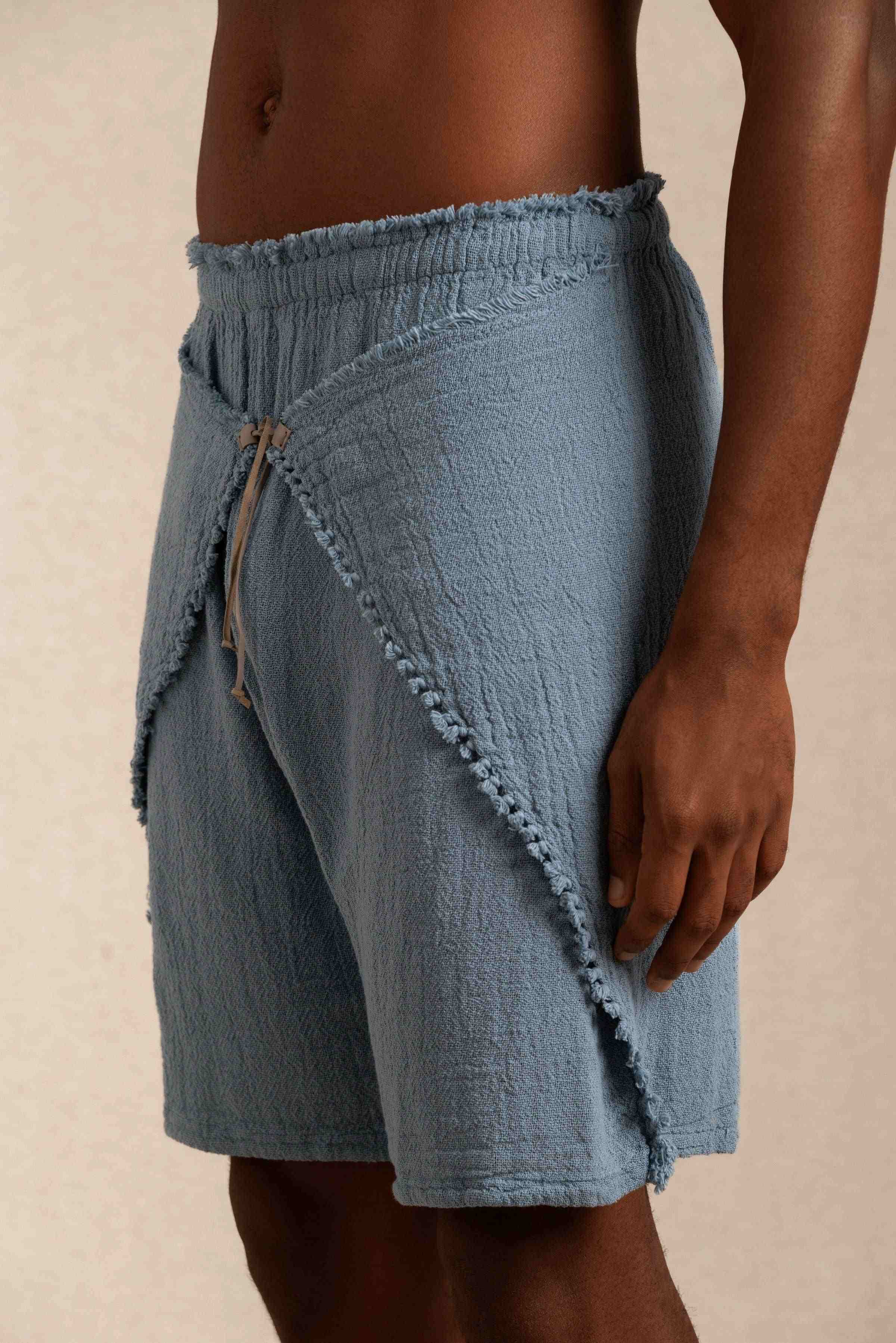 Xoloc Knots Shorts Cotton Jute - Blue Heaven