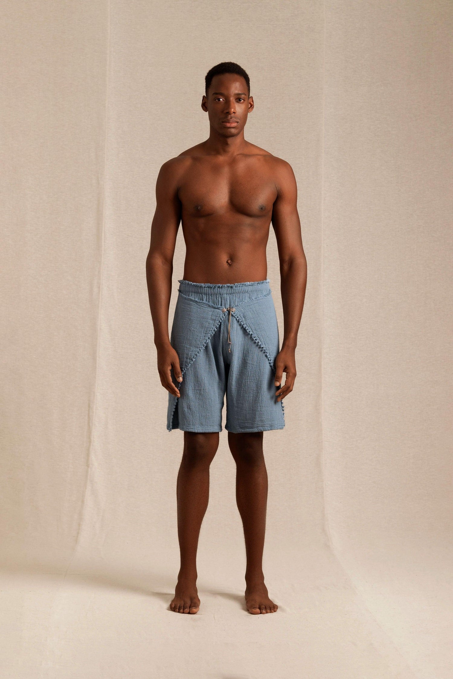 XOLOC KNOTS SHORTS - BLUE HEAVEN Hover Image