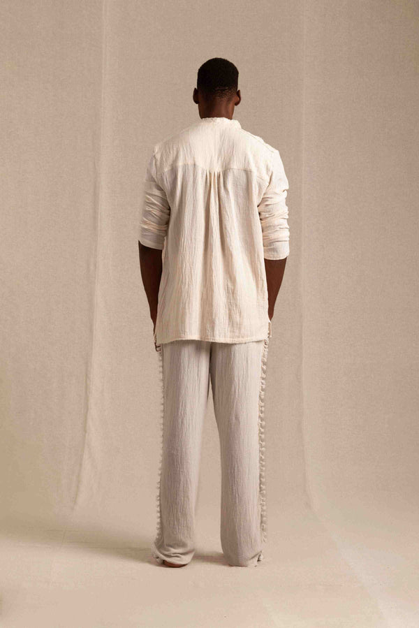 Xoo Shirt Cotton Jute - Natural