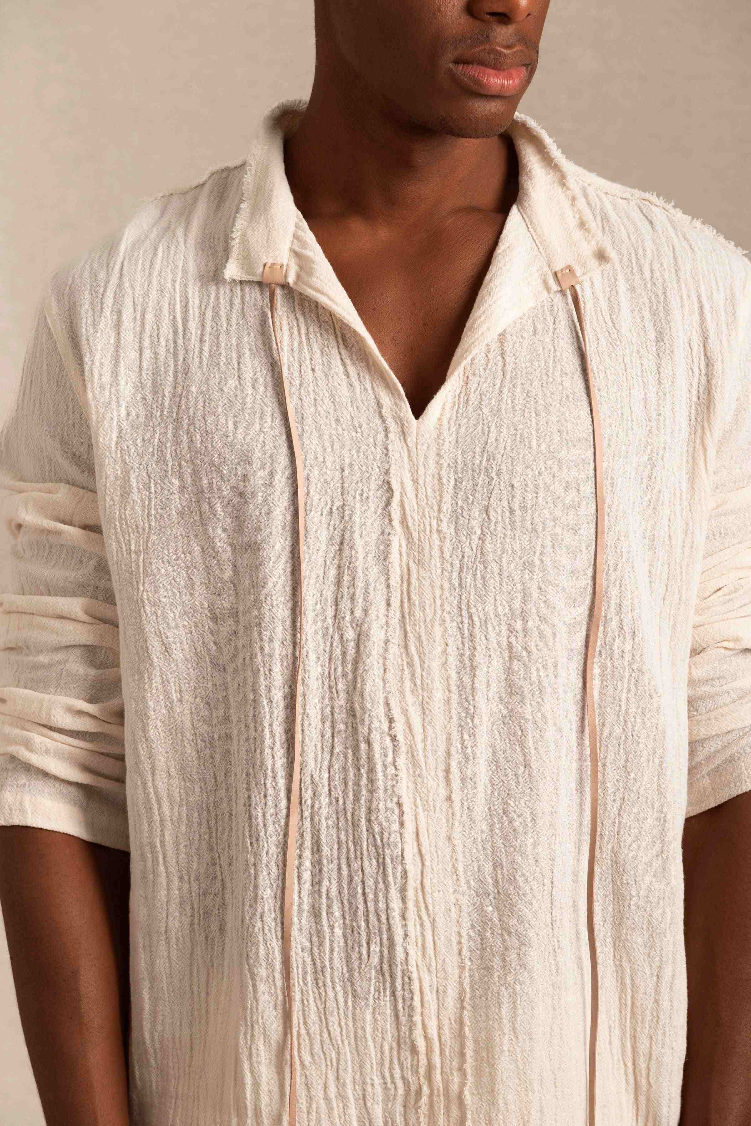 Xoo Shirt Cotton Jute - Natural