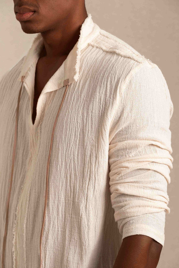 Xoo Shirt Cotton Jute - Natural