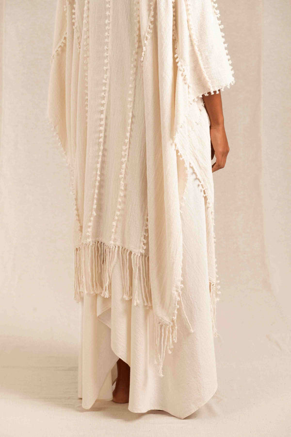 Yalchen Knots Cape Cotton Jute - Natural