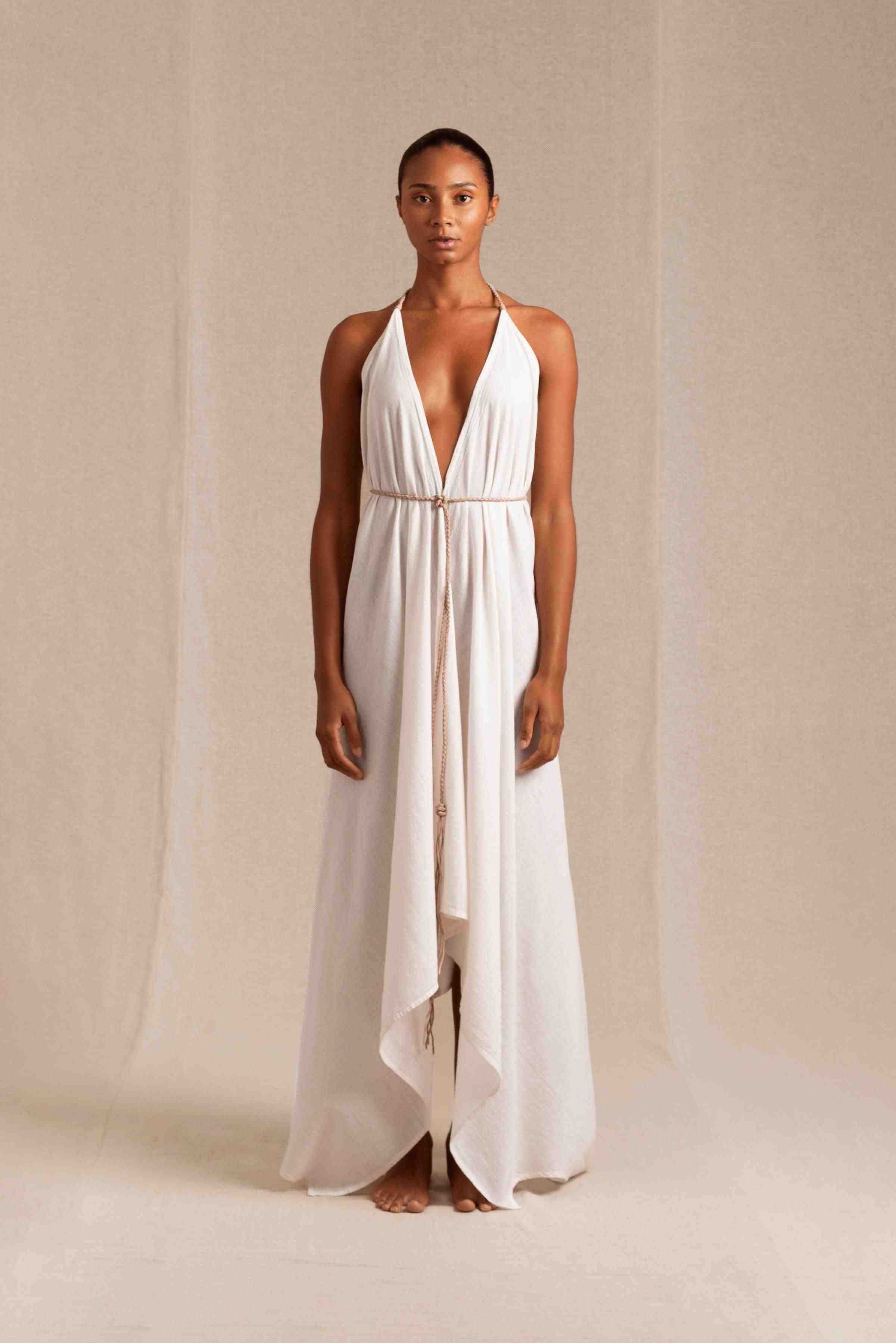 YATZIL DRESS - NATURAL