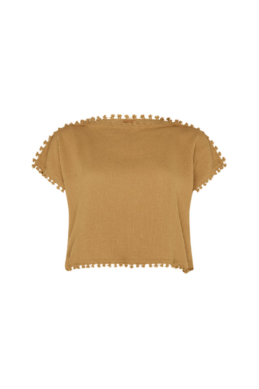 ACAXHA TOP - SEPIA