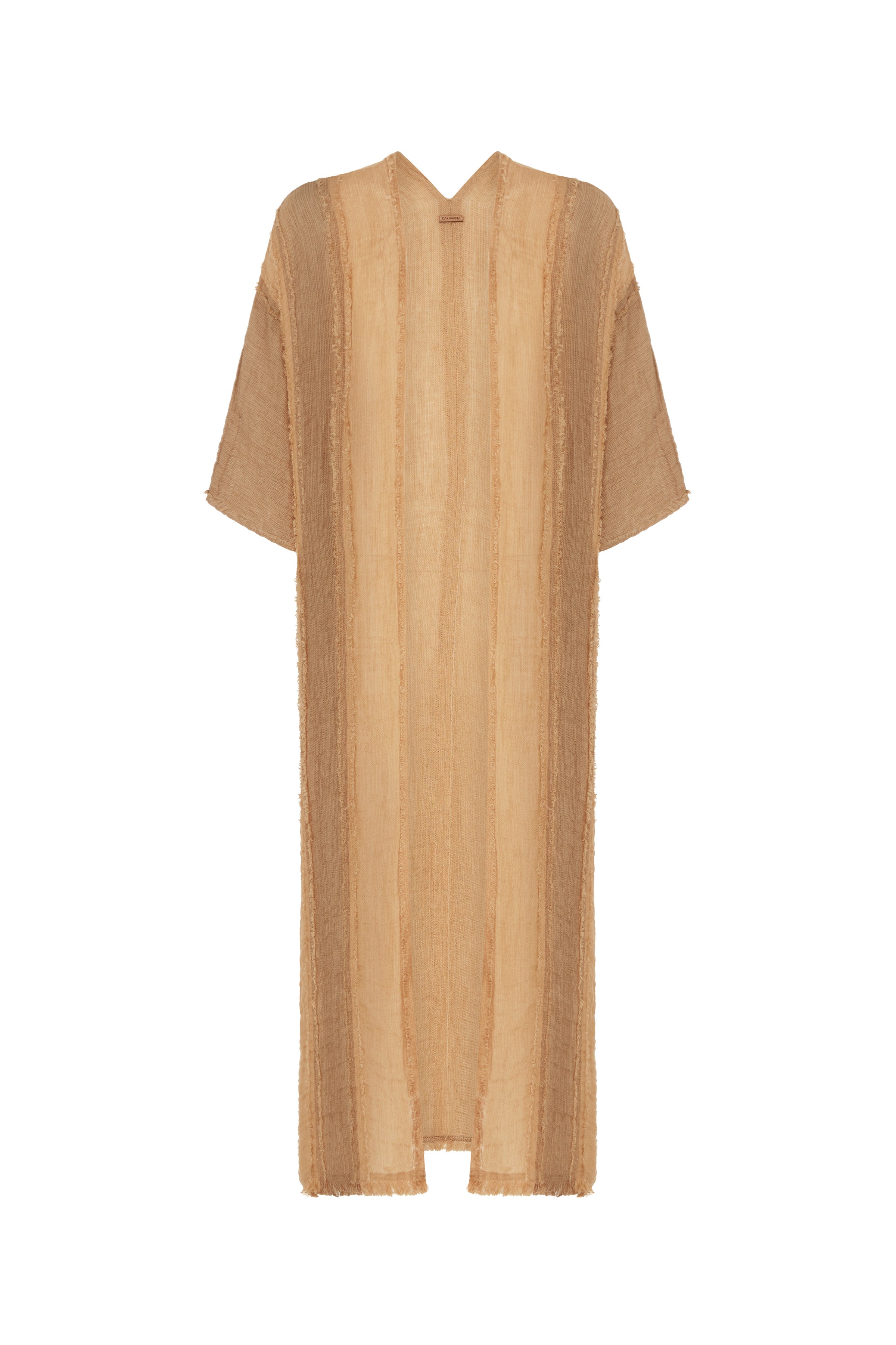 ANIU LINES VEST - TAUPE / CLAY