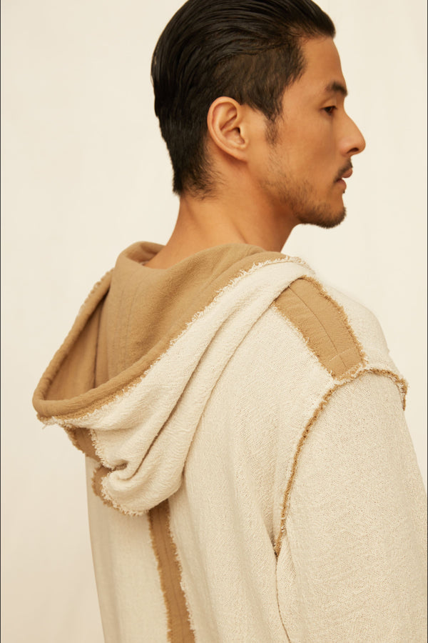Chakatu Shirt Cotton Jute - Natural / Sepia