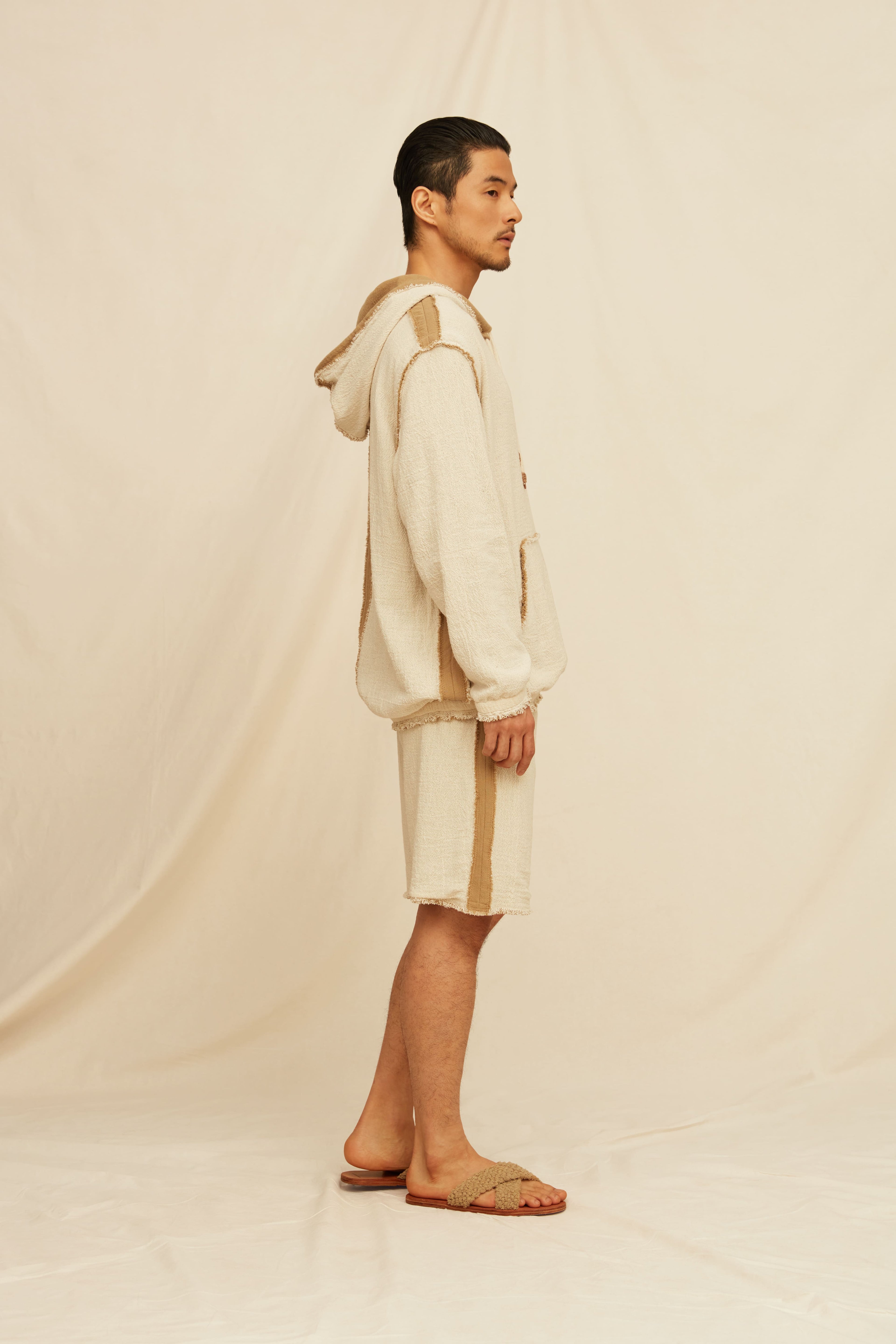 CHAKATU SHIRT - NATURAL / SEPIA