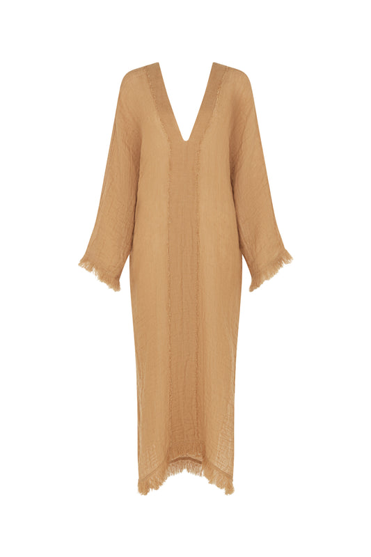 DIUXI KAFTAN - CLAY