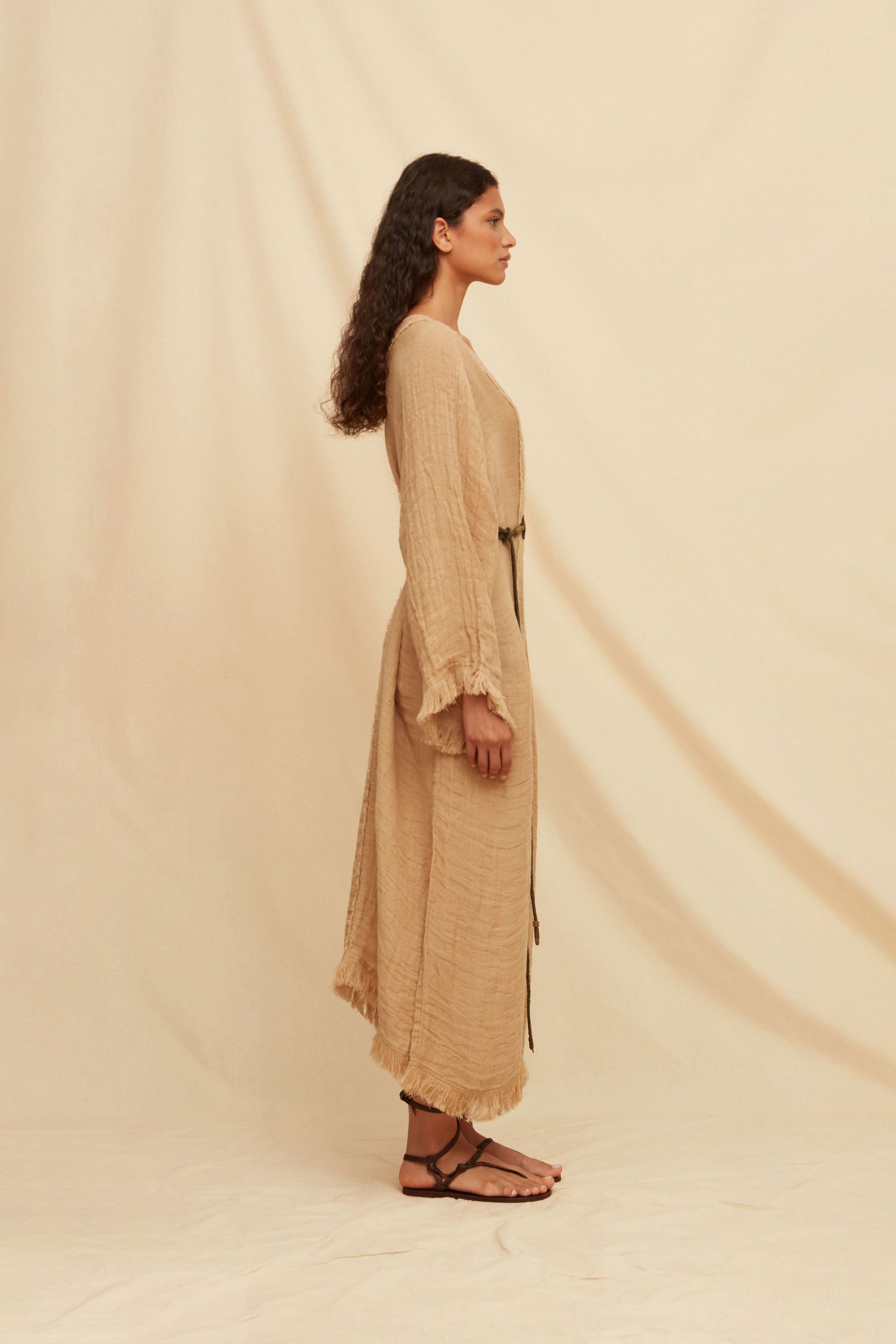 DIUXI KAFTAN - CLAY