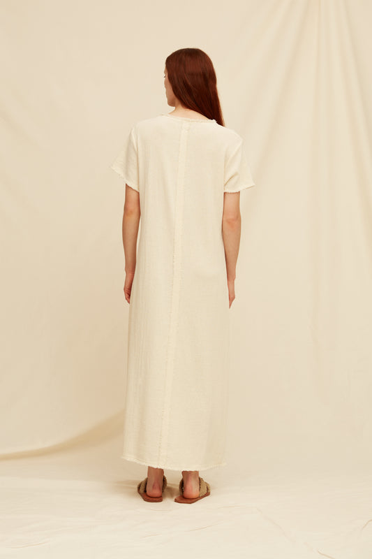 KAPKAAL DRESS - NATURAL