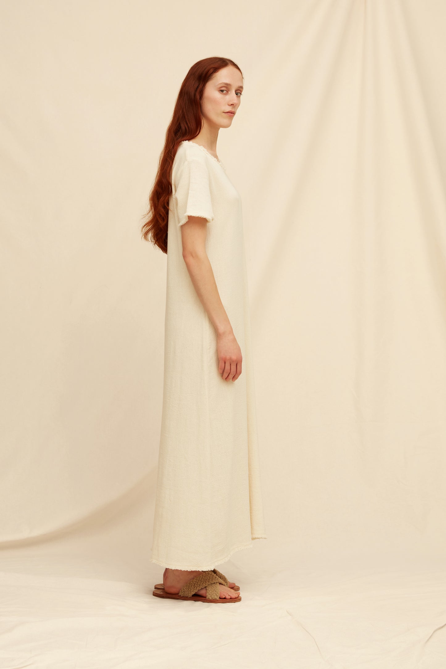 KAPKAAL DRESS - NATURAL
