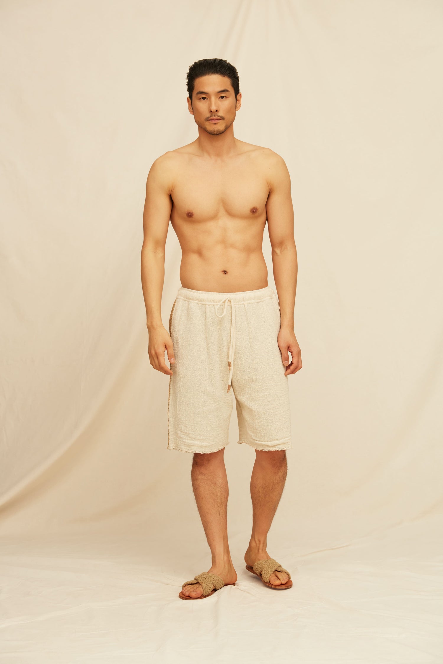 KAXIN SHORTS - NATURAL / SEPIA Hover Image