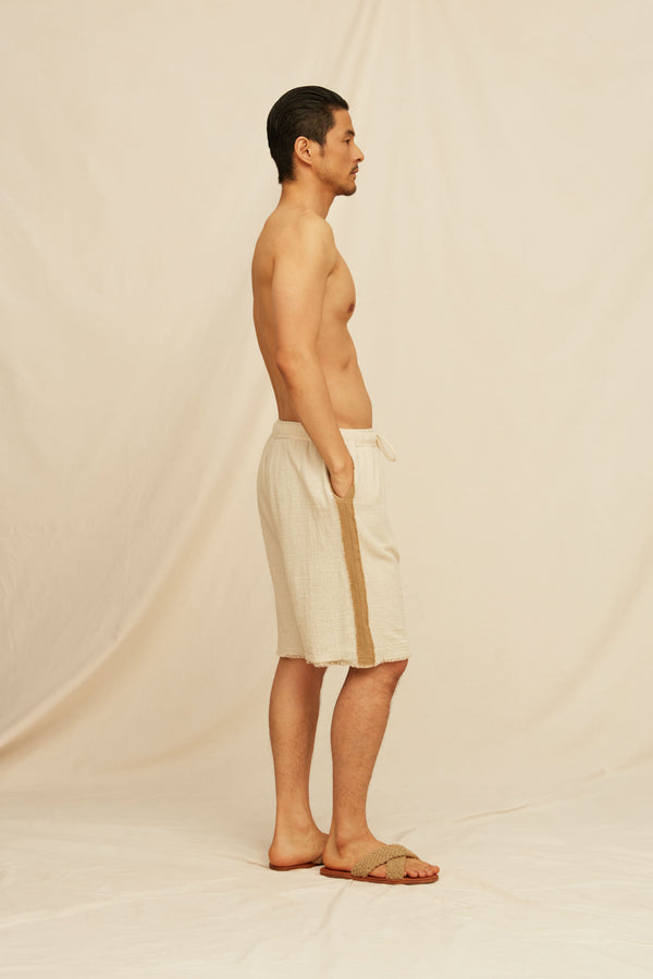 Kaxin Shorts Cotton Jute - Natural / Sepia