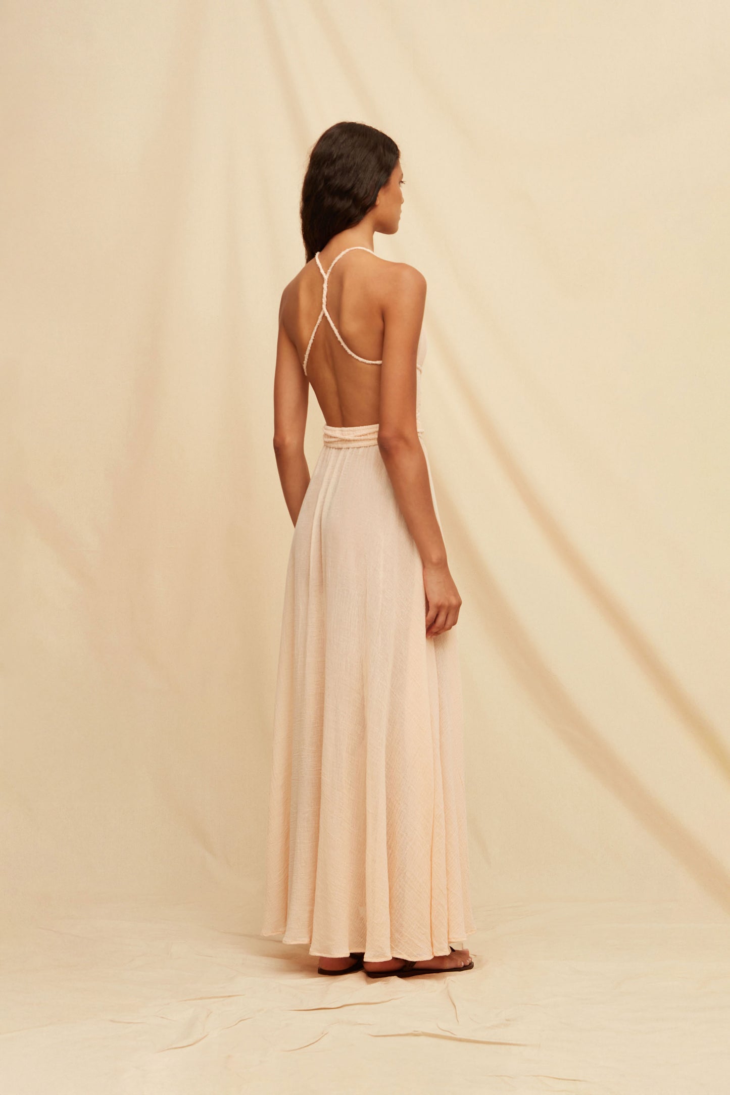 KIMI DRESS - SHELL PINK