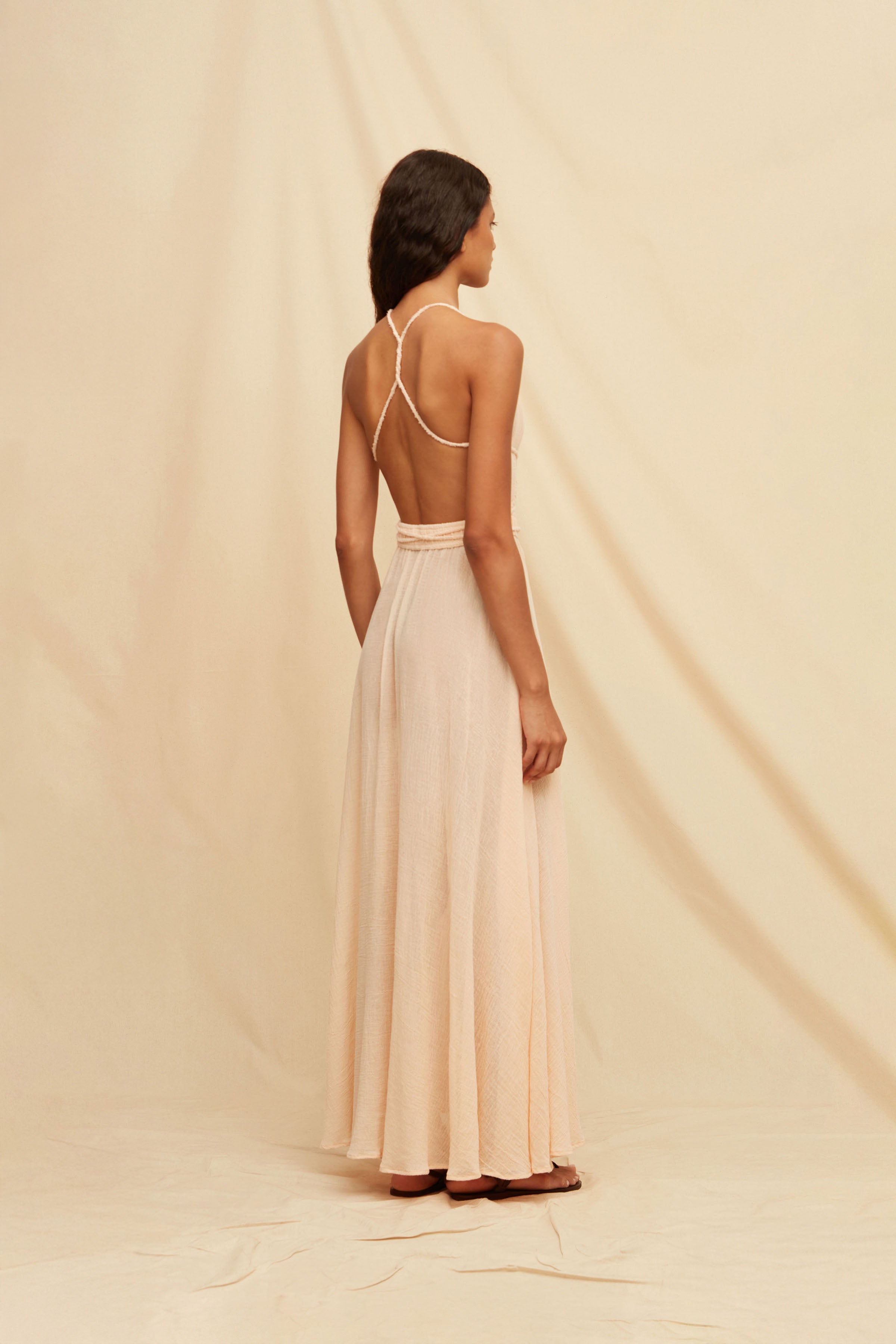 KIMI DRESS - SHELL PINK