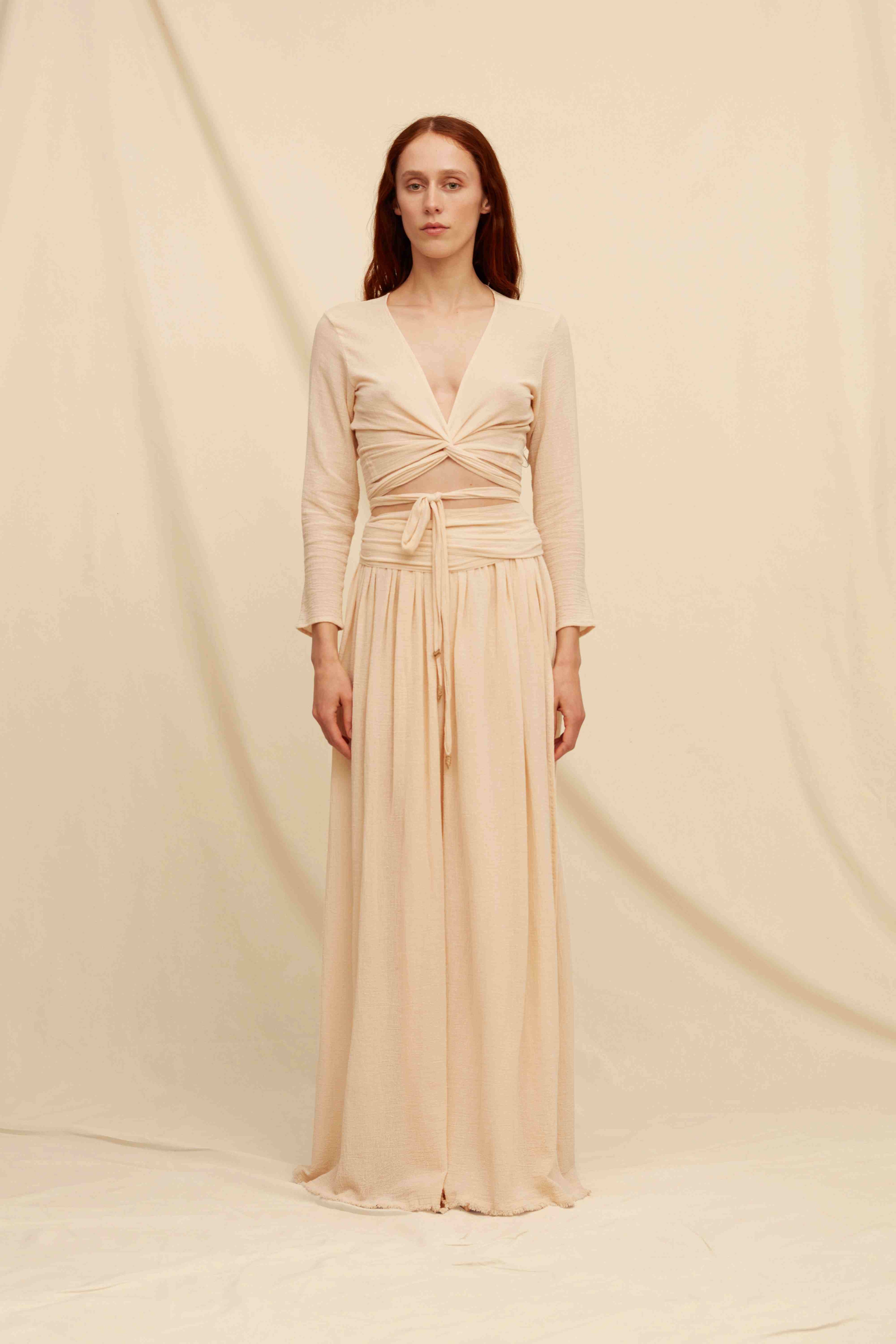 LAHUN TOP - SHELL PINK