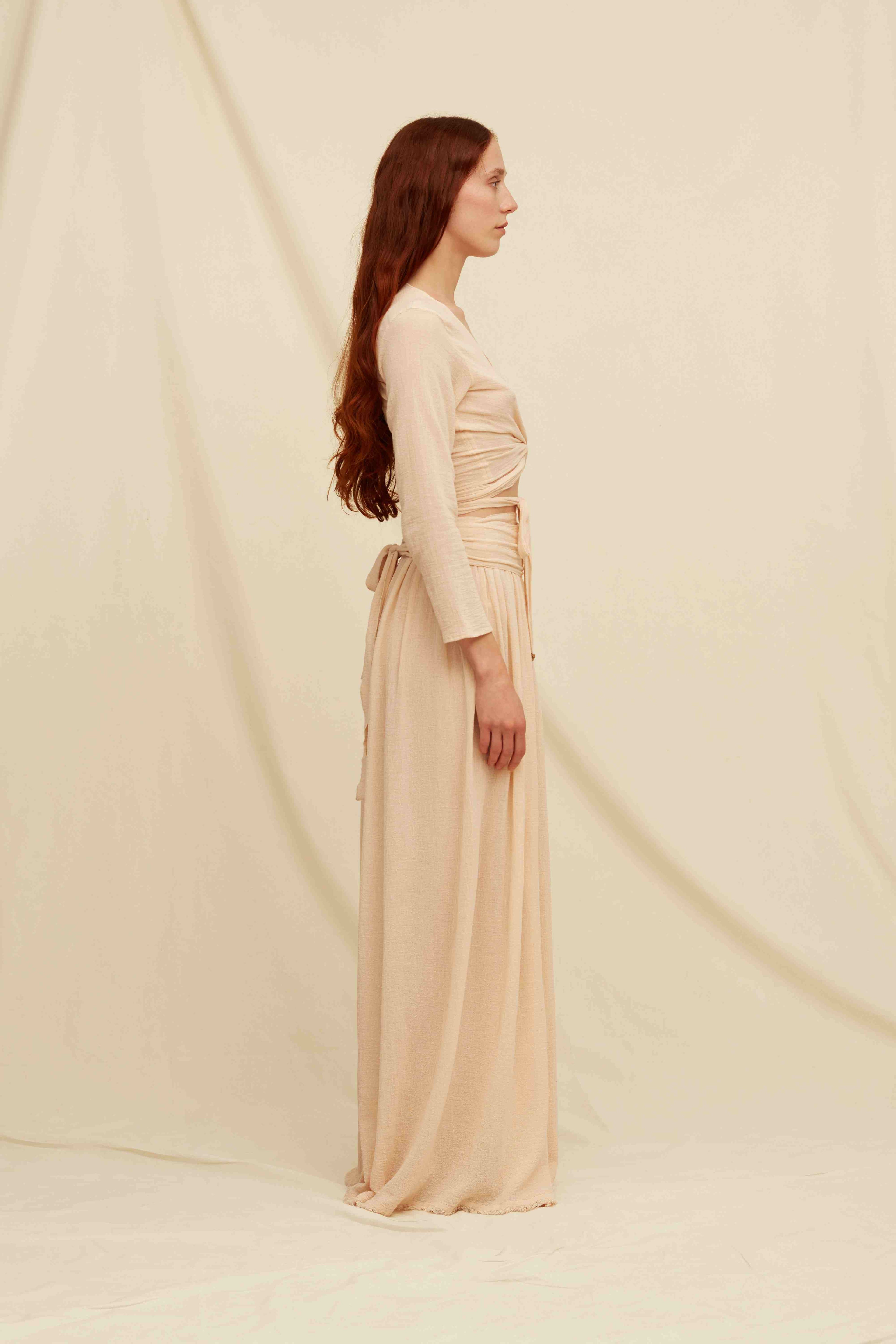 LAHUN TOP - SHELL PINK